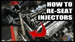 How To ReSeat Diesel Injectors  Prevent Black Death [upl. by Enomaj417]