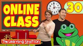 Online Class for Kids 30 ♫ Cmon Lets Dance ♫ Brain Breaks ♫ Kids Songs by The Learning Station [upl. by Ardnoet]