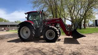 2015 CaseIH Maxxum 110 MFWD Tractor Selling June 19th 2024  Fraserauctioncom [upl. by Terle]