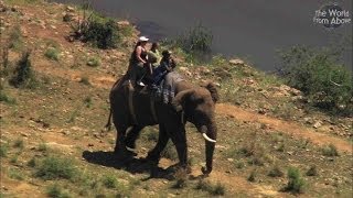 South Africa from Above  10 Great Aerial Locations  inc Kruger Park HD [upl. by Okire]