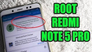 EASY WAY to ROOT REDMI NOTE 5 PRO and Install TWRP 100 WORKING [upl. by Artenak]