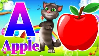 A for apple  अ से अनार  abcd  phonics song  a for apple b for ball c for cat  abcd song  abcde [upl. by Lynd]