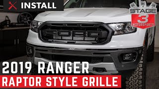 20192020 Ranger Raptor Style Complete Grille Kit Install [upl. by O'Kelly]