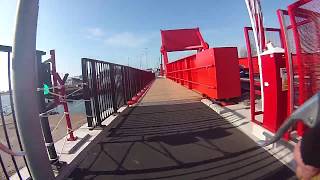 Seacombe 4 bridges new bike route April 2019 [upl. by Anelra]