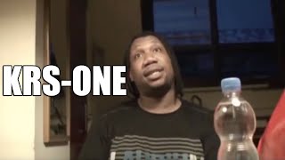 KRSOne Real Men Dont Exist in Mainstream HipHop [upl. by Floyd671]