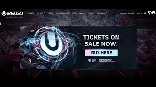 CÓMO COMPRAR ENTRADAS PARA EL ULTRA MUSIC FESTIVAL [upl. by Harv]