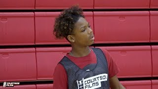 2023 Taquan Barnes Waterloo IA Highlights From Courtside Films Fall Camp [upl. by Adon]