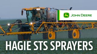 Gain Ground with Hagie SingleTankSolution Sprayers  John Deere [upl. by Wengert]