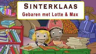 Sinterklaas gebaren met Lotte amp Max  voorstukje aflevering 1 [upl. by Darill383]