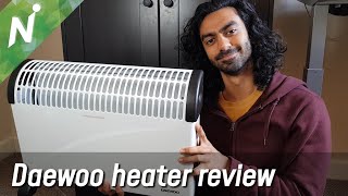 Daewoo convection heater review  electric heating comparison [upl. by Gonnella]