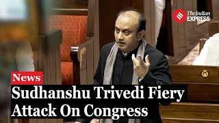 Sudhanshu Trivedi Heated Exchange in Rajya Sabha From 1971 war to Shah Bano case [upl. by Marni]