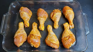 Best Ever Baked Chicken Drumsticks  How To Make Baked Chicken Drumsticks [upl. by Kurr546]