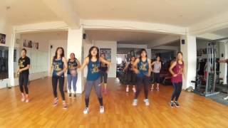 Zumba Nepal  Funtastic pani paryo Nepali Female Fitness  Krisha Shrestha [upl. by Wichman]