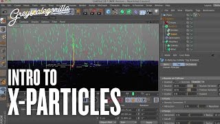 Intro To XParticles  A Cinema 4D Plugin [upl. by Ateuqram]