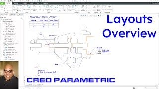 Creo Parametric  Layouts Overview [upl. by Nettie]