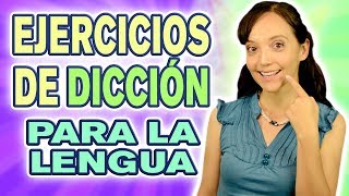 EJERCICIOS DE DICCIÓN PARA LA LENGUA  CECI SUAREZ Clases de Canto [upl. by Nnaeirb]