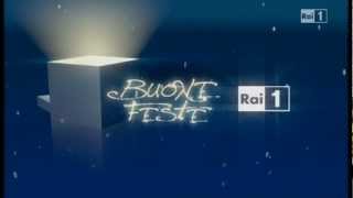 Raiuno  Bumper natalizio quotBuone Feste da RAI 1quot  Dicembre 2010 [upl. by Reve]