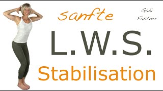 🌾 16 min sanfte LWS Stabilisation  schmerzfreier unterer Rücken ohne Geräte im Stehen [upl. by Nennahs]