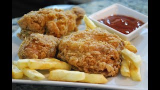 KFC Style Fried Chicken Recipe [upl. by Rabma]