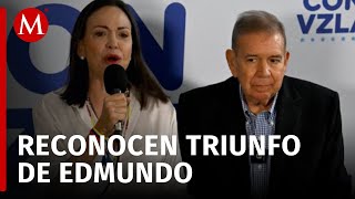 EU y figuras de izquierda divididos sobre reconocimiento de Edmundo González en Venezuela [upl. by Darbie]