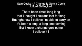 Lifford Shillingford  A Change Is Gonna Come Lyrics Sam Cooke BGT 2018 GOLDEN BUZZER [upl. by Saiff520]