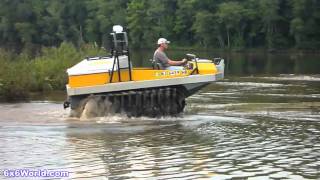 Hydratrek 6x6 Amphibious Vehicle [upl. by Rekcut]