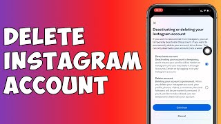 How To Delete Instagram Account [upl. by Eniamerej]