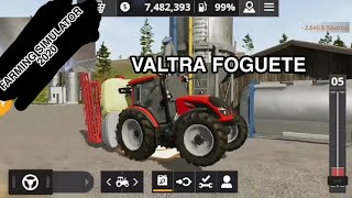 JOGANDO FARMING SIMULATOR 20 NO PC COMPUTADOR  TRATOR VALTRA  SAN TUB [upl. by Remmos]