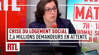 Crise du logement social  quot26 millions demandeurs en attente dun logementquot [upl. by Andrea540]