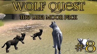 Wolf Quest 🐺 Arrival of Springtime Puppies  Episode 8 [upl. by Guss843]