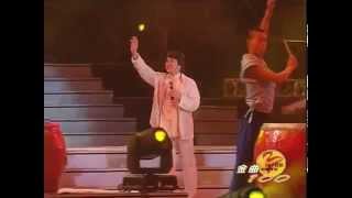 Jackie Chan Singing Wong Fei Hung Theme Live rare [upl. by Sheba]