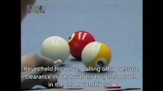 Efren Reyes 1999 World Championship Highlights [upl. by Gurney717]