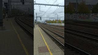 Tow train horn station Antwerpen Berchem trainspotting train [upl. by Lindsy199]