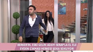 Kısmetse Olur  Berker Serapın elinden tutup çıkınca Gözde krize giriyor [upl. by Ennaeerb877]