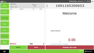 How to enable adding and updating products in ZKTeco POS Supermarket software English [upl. by Indihar467]