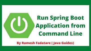 Run Spring Boot Application from Command Line [upl. by Arther]