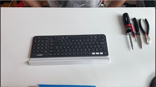 Disassembly  Logitech K780 MultiDevice Wireless Keyboard [upl. by Irwin]