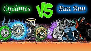 The Battle Cats  Cyclones Vs Bun Bun Fanmade [upl. by Ingamar785]