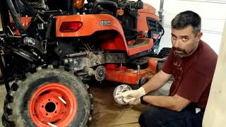 Adding Wheel Spacers To Kubota BX Series Tractors For Extra Stability [upl. by Eat]