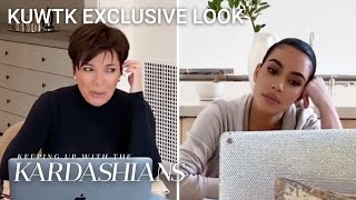 Kardashian Family Struggles to Adjust to Quarantine Exclusive  KUWTK Exclusive Look  E [upl. by Juliann]