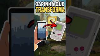 CAPINHA QUE TRANSFORMA CELULAR EM GAMEBOY shorts viral game gameboy [upl. by Niall846]