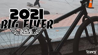 2021 SE BIG FLYER STEALTH MODE REVIEW FT HOODRICHBIKELIFE [upl. by Amsirhc292]