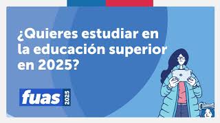 Postula a beneficios estudiantiles  FUAS 2025 [upl. by Loralyn680]