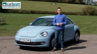 Volkswagen Beetle hatchback review  CarBuyer [upl. by Lula]