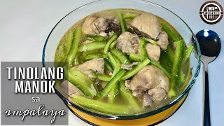 TINOLANG MANOK WITH AMPALAYA  ILOCANO STYLE  CHICKEN TINOLA  FILIPINO FOOD  LD’s Kitchen [upl. by Gladi]