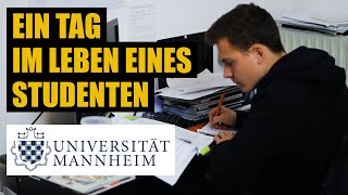 Ein Tag im Leben eines Studenten Universität Mannheim [upl. by Ekez268]