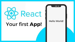 How to get started in React Native  Your First App Android amp iOS [upl. by Esaj]