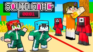 Jugando a los JUEGOS del CALAMAR en Minecraft [upl. by Goldberg]