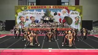 NAVARRO COLLEGE CHEERLEADERS at Spirit Celebration Christmas Classic  2011 [upl. by Enilesoj37]