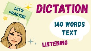 📝DICTADO en INGLÉS  140 WORDTEXT about PETS🐶 Boost your listening skills [upl. by Netsoj]